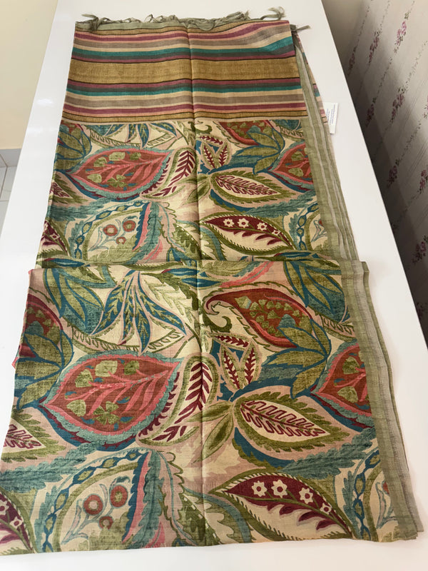 Printed soft crepe silk sarees MS5432