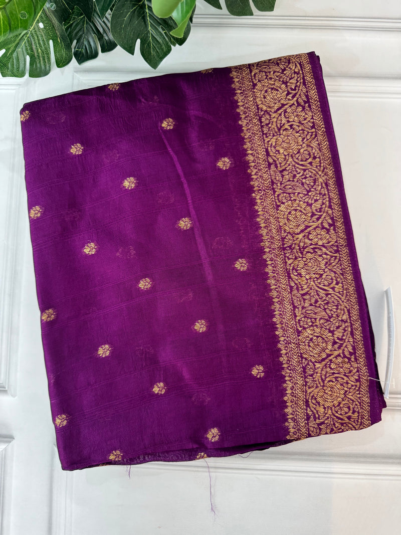 Banarasi Tussar georgette saree  - SMHCSHY Vadamalli