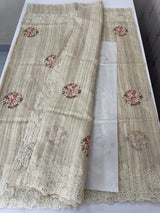 Premium Soft kota silk saree with embroidery MSS679 (1)