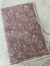 Semi Soft Organza saree with thread work MOS588