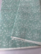 Kota cotton silk embriodery saree MS1455- PastelBlue