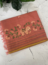 Cotton silk Saree with embroidery MSJ7666