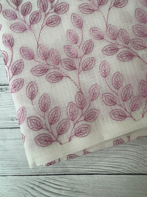 Kota cotton embriodery saree MS1490