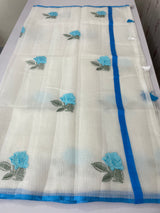 Soft Netkota saree with embroidery MSH283