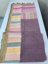 Digital printed semi Linen Saree MLS615- 37