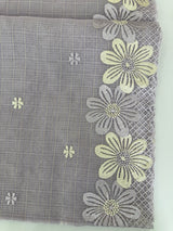 Kota saree with embriodery work MKAS38 Lavender