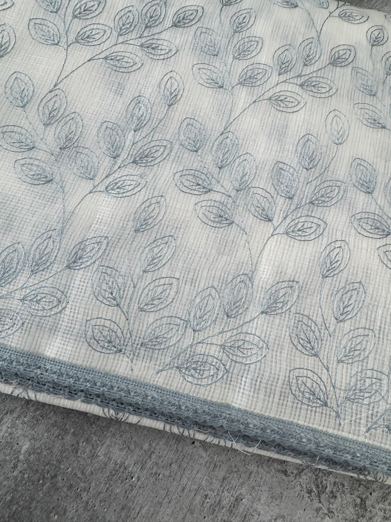 Kota cotton embriodery saree MS1490