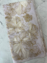 Jute Linen saree with thread work MSH206