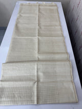 Soft silk saree with zari check weaving  MSG6162 PearlCream