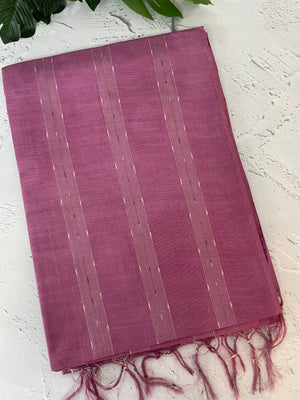 Bhagalpuri Semi tussar saree MS799 OnionPink