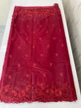 Semi Organza saree with thread work - MSH7654