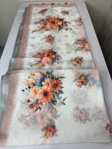 Digital printed semi Linen Saree MLS615- 26