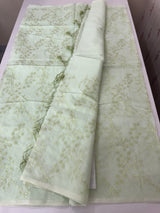 Netkota embriodery saree MSH263(1) PastelGreen