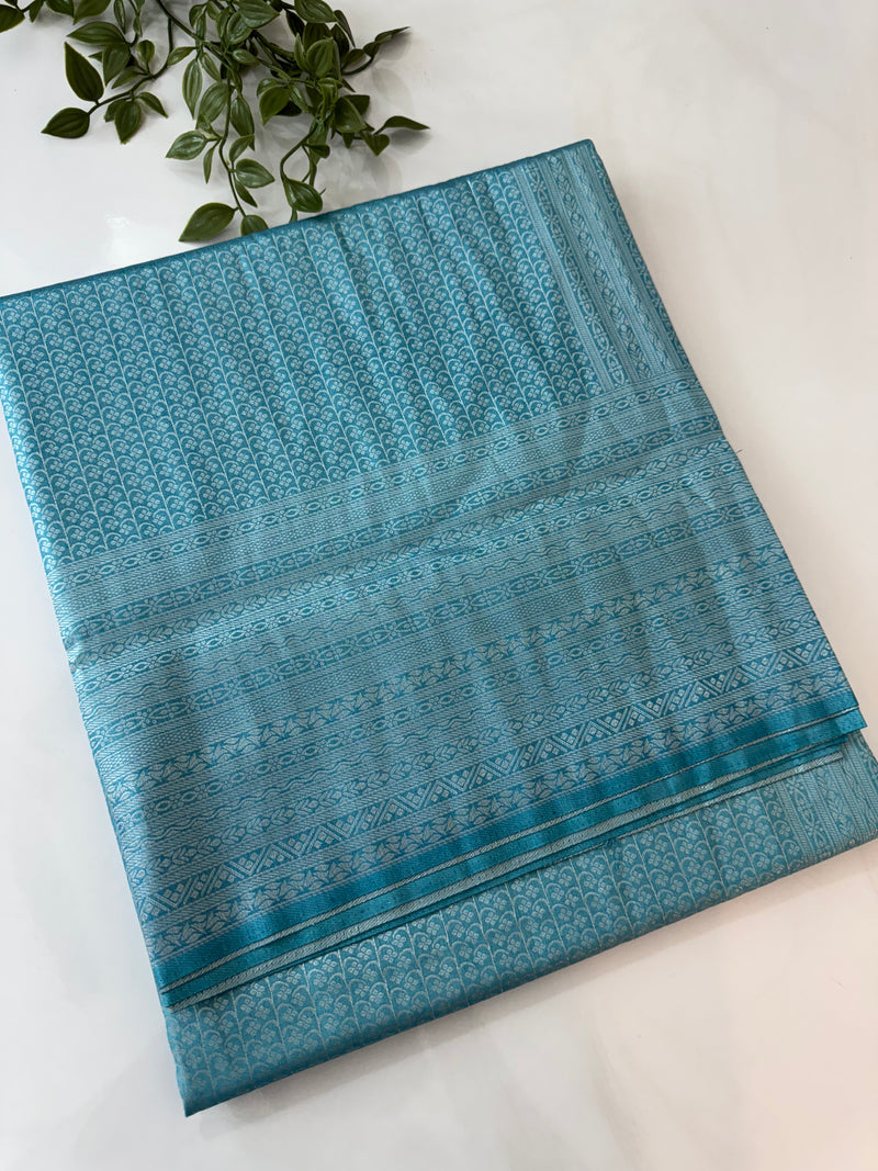 Pastel soft silk Saree - MKP933 PastelBlue