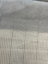 Mul chanderi saree with embriodery & zari lines MSH4006