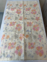 Soft Kota saree with prints and embroidery MSH154- Cream