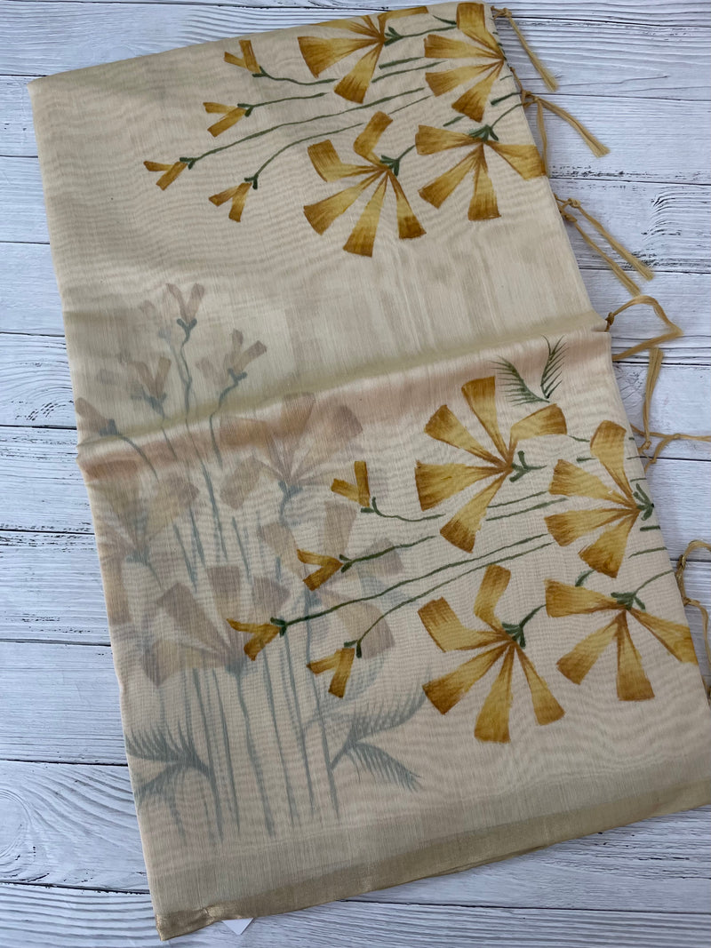 Soft Chanderi saree MS9899