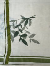 Kerala cotton saree - ‘Thalir’