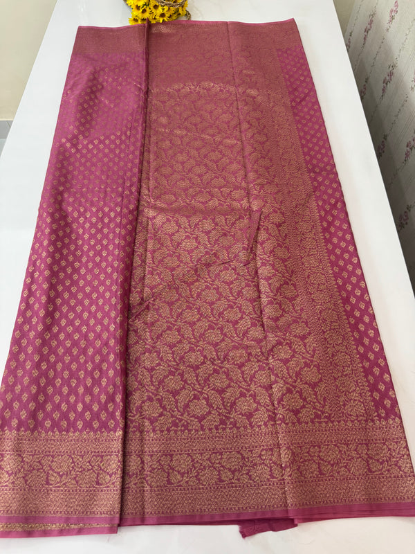 Banarasi viscose Georgette saree MKGS612