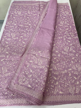 Kota silk saree with embroidery MKS7012 - Lavender