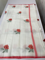 Soft Netkota saree with embroidery MSH283