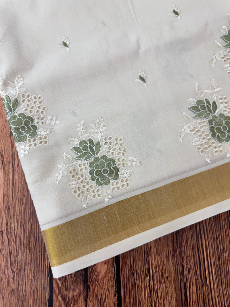 Kerala cotton saree - MSK102