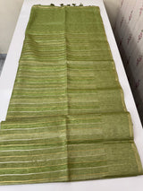 Multi color Semi soft silk saree with borders MSS590