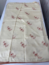 Vichithra soft silk saree with embroidery MSV676