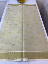 Kerala tissue saree - Aksharamala