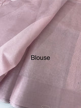 Tissue silk saree with embroidery MSH240