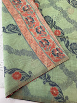 Jamdani silk Cotton Saree with thread work  MSJ790