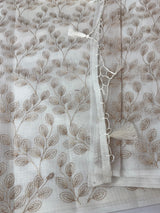 Kota cotton embriodery saree MS1490