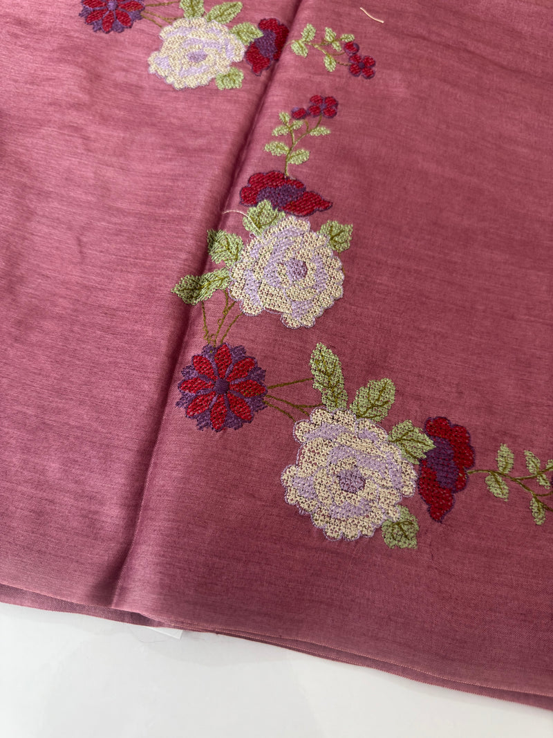 Pure desi tussar silk saree with embroidery- MTSS659 (12)