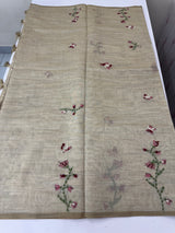 Kanta Handstitched Blended tussar silk saree MS15844