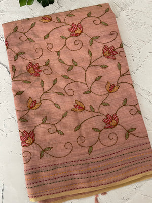 Cotton silk Saree with kanta work  MSJ7666(3)