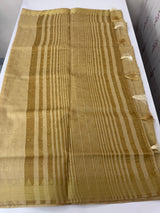 Semi chanderi saree with buttas MSF784 Beige