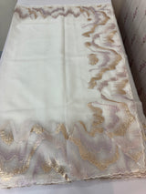 Soft Turkish Organza saree MSOS103 (1) Offwhite