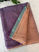 Pure Mul chanderi saree with hand chikankari work - MSM511 (12)