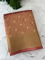 Banarasi crush tissue saree MS11290