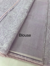 NetKota thread work saree MS22100- Lavender