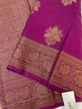 Semi banarasi Georgette saree - MSB8977