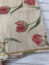 Jute tissue saree MS9932