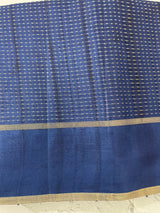 Tussar mix Semi silk saree with small zari weaving MSS8925