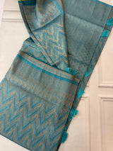 Banarasi soft silk saree MKSS1453 LightBlue