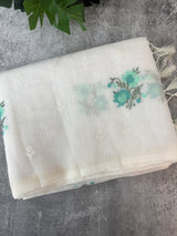 Silky kota embroidery saree MSK654