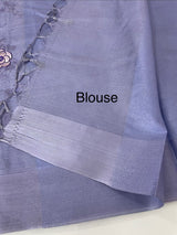 Tissue silk saree with embroidery MSH240