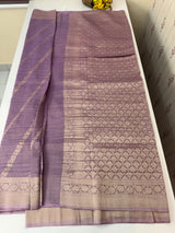 Banarasi crush georgette saree- MS1341 DustyLavender