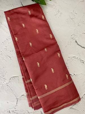 Soft Gachi silk saree with zari weaving MGH76