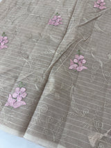 Netkota embriodery saree MS1495 PastelMauve