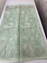 Semi organza saree with thread work - MSH910